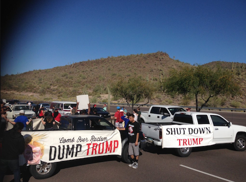 Statement from AZ Trump Protesters