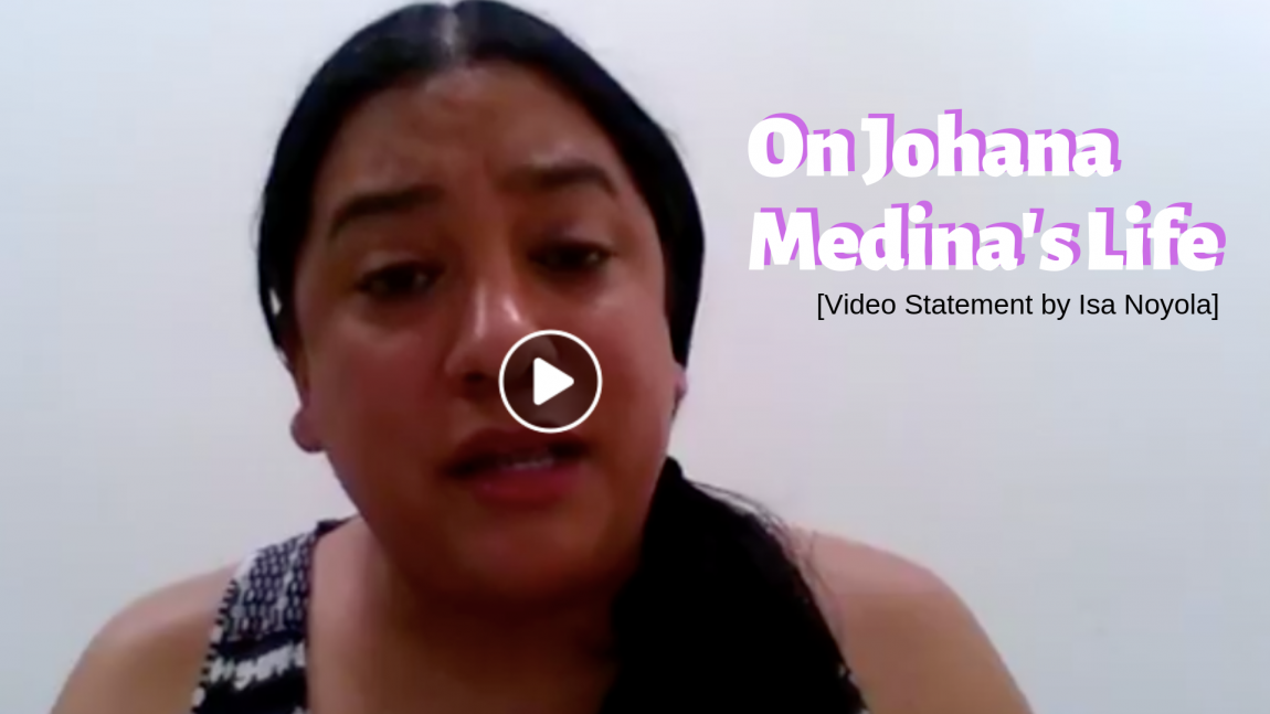 Watch Isa Noyola Describe How Trans Asylum Seeker Johana Medina’s Death in ICE Custody Shows How Much Is at Stake for Our Communities