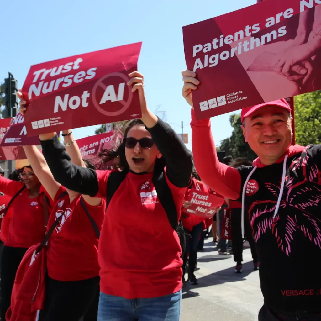 images from various 2025 protests 